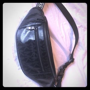 Black MK fanny pack